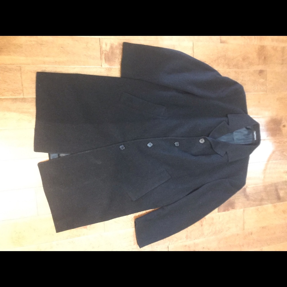 Men’s wool trench coat